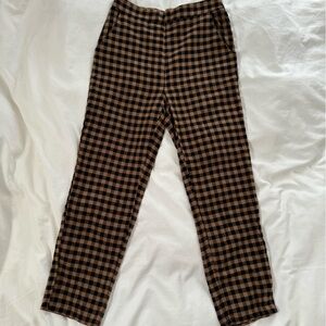 Salty Blonde x 12th tribe checkered pants. Small